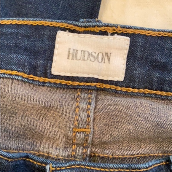 Hudson Skinny Blue Jeans - Picture 2 of 7